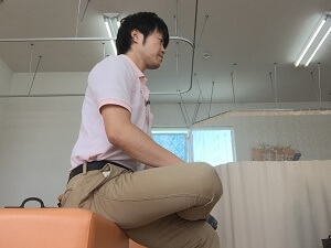 お尻のストレッチ