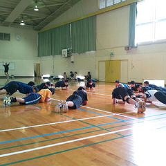 中学生のバレーボール指導